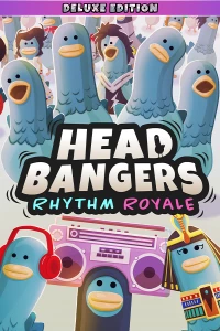 Ilustracja produktu Headbangers: Rhythm Royale Deluxe Edition (PC) (klucz STEAM)