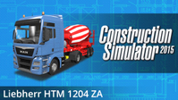 Ilustracja produktu Construction Simulator 2015: Liebherr HTM 1204 ZA (PC) (klucz STEAM)
