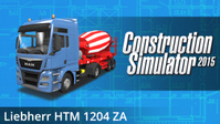 Ilustracja Construction Simulator 2015: Liebherr HTM 1204 ZA (PC) (klucz STEAM)