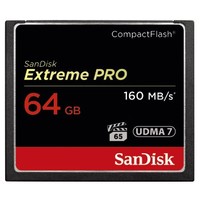 Ilustracja produktu SanDisk Compact Flash Extreme Pro 160Mb/s 64GB 600x