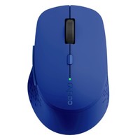 Ilustracja produktu Rapoo Mysz Optyczna Bezprzewodowa 2.4 GHz + Bluetooth M300 Niebieska