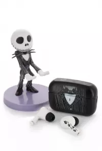 Ilustracja Stojak na Słuchawki + Słuchawki Bezprzewodowe - Miasteczko Halloween - Jack Skellington