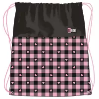 Ilustracja produktu St.Majewski Worek na Obuwie Pink Checkered 680403
