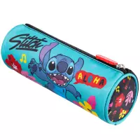Ilustracja produktu St. Majewski Piórnik Tuba Saszetka Okrągła Stitch Mint Aloha 683145