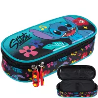 Ilustracja produktu St.Majewski Piórnik Tuba Saszetka Usztywniona Stitch Mint Aloha 683176