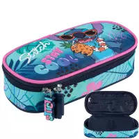 Ilustracja produktu St.Majewski Piórnik Tuba Saszetka Usztywniona Stitch Stay Cool 686306