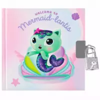 Ilustracja produktu Starpak Pamiętnik Na Kluczyk Koci Domek Gabi 558498