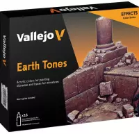 Ilustracja produktu Vallejo: 70.141 - Model Color - Effects - Earth Tones (16 x 18 ml)