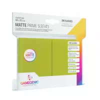 Ilustracja produktu Gamegenic: Matte Prime CCG Sleeves (66x91 mm) - Lime, 100 sztuk