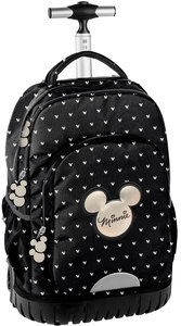 Ilustracja produktu BeUniq Plecak Szkolny Na Kółkach Minnie Mouse DIBL-1231