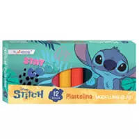 Ilustracja produktu St. Majewski Plastelina Stitch 12 kolorów 686412