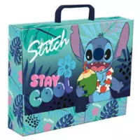 Ilustracja produktu St. Majewski Teczka z Rączką A4 XL Stitch Stay Cool 686528