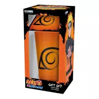 Ilustracja produktu Zestaw Prezentowy Naruto Shippuden: Szklanka + Podkładka