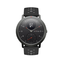 Ilustracja produktu Withings Activite Steel HR Sport - Zegarek Monitorujący Aktywność Fizyczną i Puls (czarny)