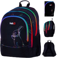 Ilustracja produktu Hash Plecak Szkolny AB350 Rainbow Bunny 502023106