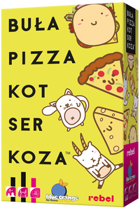 Ilustracja produktu Buła Pizza Kot Ser Koza Gra Imprezowa
