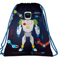 Ilustracja Derform Worek Szkolny Robot WORO11