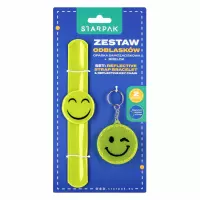 Ilustracja produktu Starpak Zestaw Odblaskowy Opaska + Brelok 533945