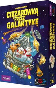 Ilustracja Ciężarówką przez Galaktykę