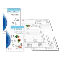 Ilustracja produktu Eduterapeutica Dysleksja. Karty pracy /7-10 lat/