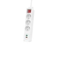 Ilustracja produktu Hama Listwa Zasilająca 3GN, 2xUSB C/A