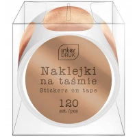 Ilustracja Interdruk Naklejki Na Taśmie Glam Miedziane 331601