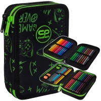 Ilustracja CoolPack Jumper 2 Piórnik Dwukomorowy Z Wyposażeniem Game Night F066711