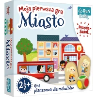 Ilustracja Trefl Miasto Moja Pierwsza Gra