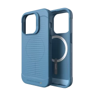 Ilustracja Gear4 Havana Snap - obudowa ochronna do iPhone 14 Pro Max kompatybilna z MagSafe (niebieska)