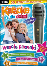Ilustracja produktu Karaoke dla Dzieci: Wesołe Piosenki + mikrofon