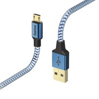 Ilustracja produktu Hama Kabel Ładujący/Data "Reflected" Micro USB 1.5 M Niebieski