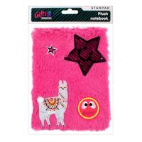 Ilustracja produktu Starpak Notes Pluszowy Lama Różowy 433122