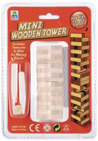 Ilustracja Mega Creative Gra Wieża Drewniana Mini 545355