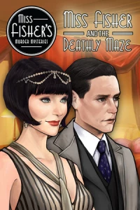 Ilustracja produktu Miss Fisher and the Deathly Maze (PC/MAC) (klucz STEAM)