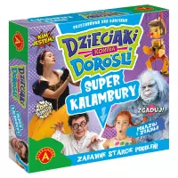 Ilustracja produktu Alexander Gra Dzieci Kontra Dorośli - Super Kalambury
