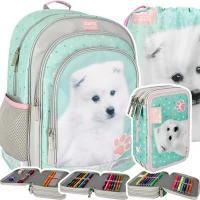 Ilustracja produktu Starpak Zestaw Szkolny 3el. Doggy Plecak 485878 + Piórnik 485884 + Worek 485880