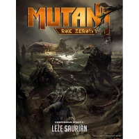 Ilustracja produktu Mutant: Rok Zerowy - Kompendium Strefy 1 Leże Saurian