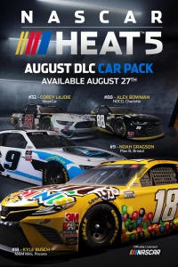 Ilustracja produktu NASCAR Heat 5 - August DLC Pack (DLC) (PC) (klucz STEAM)