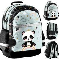 Ilustracja Paso Plecak Szkolny Panda PP24PN-116