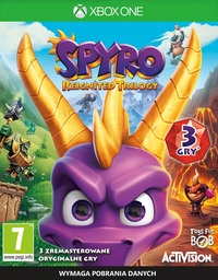 Ilustracja produktu Spyro: Reignited Trilogy PL (Xbox One)