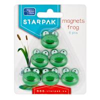 Ilustracja produktu Starpak Magnesy Żabki 6szt. 438889