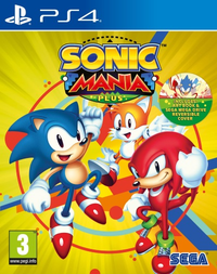 Ilustracja Sonic Mania Plus (PS4)