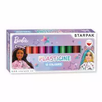 Ilustracja produktu Starpak Plastelina Barbie 12 Kolorów 513956