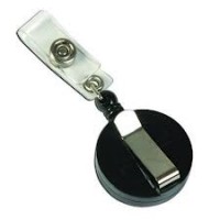 Ilustracja produktu O.BADGE REEL 1 czarny 10szt.