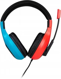 Ilustracja produktu BIG BEN SWITCH/PC Słuchawki do Konsoli V.1 - RED+BLUE
