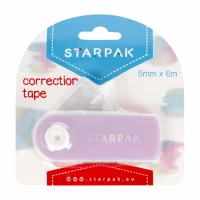 Ilustracja Starpak Korektor w Taśmie 5mmx6m Pastel Fiolet 507203 