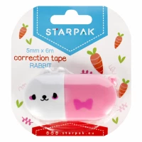 Ilustracja produktu Starpak Korektor w Taśmie 5mmx6m Królik 507207