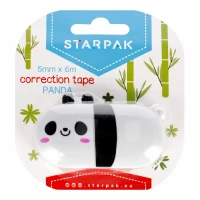 Ilustracja Starpak Korektor w Taśmie 5mmx6m Panda 	507206