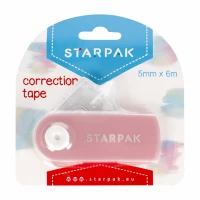 Ilustracja produktu Starpak Korektor w Taśmie 5mmx6m Pastel Róż 507202