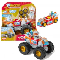 Ilustracja MAGIC BOX T-racers Power Trucks - Mega Striker Pojazd + Figurka